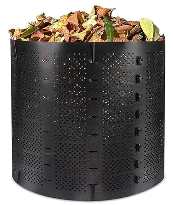 220 Gallon Compost Bin Outdoor Expandable Outdoor Composter for Leaves, Grass, Coffee Grounds, Kitchen Waste, Trees and Dead Shrubs