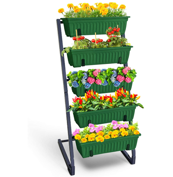 5 Tier Food Safe Planter Box